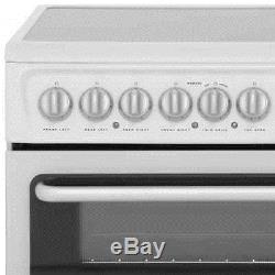 Hotpoint HARE60P Free Standing Electric Cooker with Ceramic Hob 60cm White New