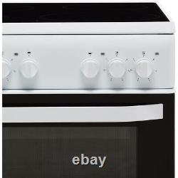 Hotpoint HD5V92KCW Cloe 50cm Free Standing Electric Cooker with Ceramic Hob A
