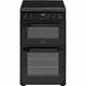 Hotpoint Hd5v93ccb Cloe Free Standing A Electric Cooker With Ceramic Hob 50cm