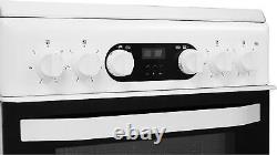 Hotpoint HD5V93CCW 50 cm Electric 4-Zone Electric Ceramic Hob and Cooker White