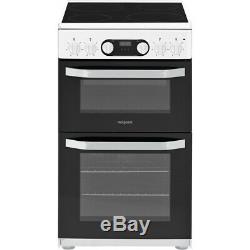 Hotpoint HD5V93CCW Cloe Free Standing A Electric Cooker with Ceramic Hob 50cm