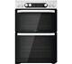 Hotpoint Hdm67v9hcwithuk Electric Cooker 60cm Ceramic Hob In White Grade B