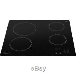 Hotpoint HR612CH 60cm Ceramic Hob 4 Zones, Full Touch Controls, Timer