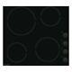 Hotpoint Hr619ch 58cm Ceramic Hob With 4 Cooking Zones In Black