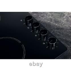 Hotpoint HR620RH 58cm 4 Burners Ceramic Hob Black