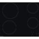 Hotpoint Hr651ch 58cm Electric Ceramic Hob Black 14352