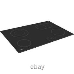 Hotpoint HR724BH 77cm Ceramic Hob 4 Zones, Touch Controls, LED Timer