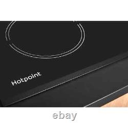 Hotpoint HR724BH 77cm Ceramic Hob 4 Zones, Touch Controls, LED Timer