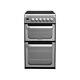 Hotpoint Hue52gs 50cm Wide Double Oven Electric Cooker With Ceramic Hob Hue52gs