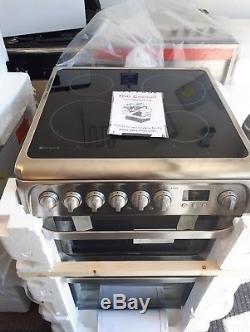 Hotpoint HUI611 Ultima Free Standing Electric Cooker with Induction Hob 60cm