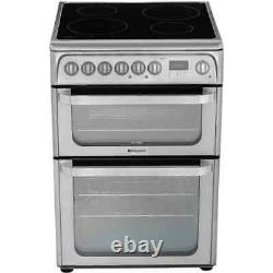 Hotpoint HUI611X Ultima Free Standing A/A Electric Cooker with Induction Hob