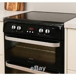 Hotpoint HUI614K Ultima Free Standing A/A Electric Cooker with Induction Hob