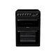 Hotpoint Newstyle Hae60ks 60cm Double Oven Electric Cooker Ceramic Hob Black