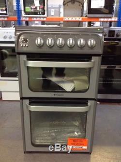 Hotpoint Ultima HUE52GS Electric Cooker with Ceramic Hob Graphite A/B #156826