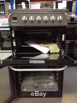 Hotpoint Ultima HUE52GS Electric Cooker with Ceramic Hob Graphite A/B #156826