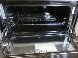 INDESIT ID60C2X 60cm Double Oven Electric Cooker Ceramic Hob B rated
