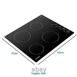 Indesit Aria Refurbished 58cm 4 Zone Knob Control Ceramic Hob A2/RI860C