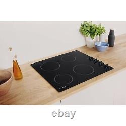 Indesit Aria Refurbished 58cm 4 Zone Knob Control Ceramic Hob A2/RI860C