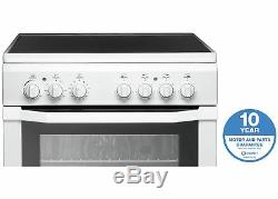 Indesit I6VV2AWith Free Standing 60cm 4 Hob Single Electric Cooker White