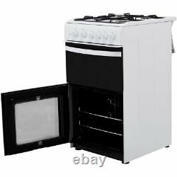 Indesit ID5G00KMW Cloe A Gas Cooker with Gas Hob 50cm Free Standing White New