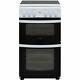 Indesit Id5v92kmw Cloe Free Standing A Electric Cooker With Ceramic Hob 50cm