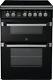 Indesit Id60c2ks 60cm Electric Cooker With Double Ovens & Ceramic Hob Black