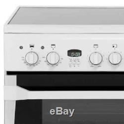 Indesit ID60C2WS Advance Free Standing B/B Electric Cooker with Ceramic Hob