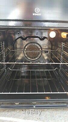 Indesit ID60C2WS Ceramic Hob Double Oven Electric Cooker white 60cm