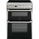 Indesit Id60c2xs 60cm Electric Cooker With Double Ovens & Ceramic Hob St/st