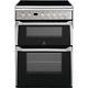 Indesit Id60c2xs 60cm Electric Cooker With Double Ovens & Ceramic Hob St/st