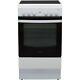 Indesit Is5v4khw Cloe 50cm Free Standing Electric Cooker With Ceramic Hob A