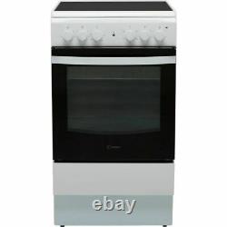 Indesit IS5V4KHW Cloe Free Standing A Electric Cooker with Ceramic Hob 50cm