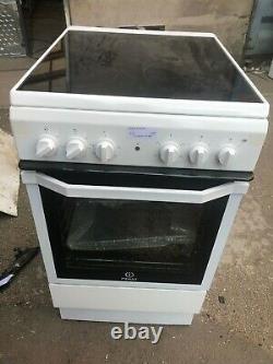 Indesit IS5V4KHW Cloe Free Standing A Electric Cooker with Ceramic Hob 50cm