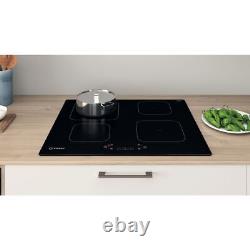 Indesit IS83Q60NE 59cm 4 Burners Induction Hob Touch Control Black