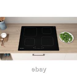 Indesit IS83Q60NE 59cm 4 Burners Induction Hob Touch Control Black