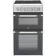 Indesit It50c1s Advance Free Standing Electric Cooker With Ceramic Hob 50cm