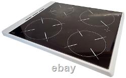 Indesit KD3CI(W)G Oven Cooker Hob Top White Ceramic Used