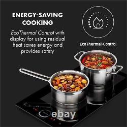 Induction Hob 30 cm 2 Ring Glass Ceramic Electric Double Induction Range Cooker