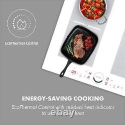 Induction Hob 60 cm 4 Ring Glass Ceramic Electric Induction Range Cooker White