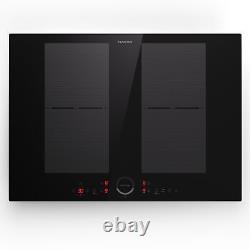 Induction Hob 70cm Hot Plate Electric Cooker 4 Zones Flex Built-In Touch Control