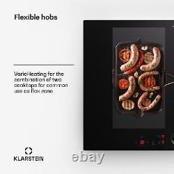 Induction Hob 70cm Hot Plate Electric Cooker 4 Zones Flex Built-In Touch Control