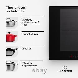 Induction Hob 70cm Hot Plate Electric Cooker 4 Zones Flex Built-In Touch Control