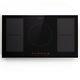 Induction Hob 90 Cm Hot Plate Electric Hybrid Cooker 5 Zones Built-in Touch