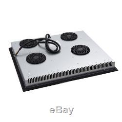 Induction Hob Cooker 4 Zones Touch Control 13 AMP Plug Fitted Eco Boost 8000W