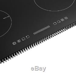 Induction Hob Cooker 4 Zones Touch Control 13 AMP Plug Fitted Eco Boost 8000W