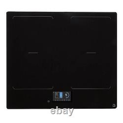 Induction Hob Electric Built In 4 Zone Flexible Timer Glass GHIHAC60 59cm Black