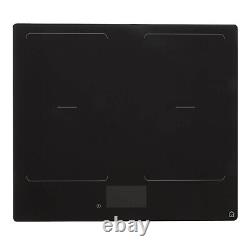 Induction Hob Electric Built In 4 Zone Flexible Timer Glass GHIHAC60 59cm Black