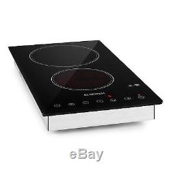 Induction Hob Hot Plate Ceramic Halogen Built-In Freestanding Glass Touch 3000W