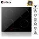 Iseasy 4/5 Zone Built-in Induction Hobs Touch Control /child Lock Timer 52cm Uk