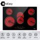 Iseasy 60/77cm Ceramic Hob, 3/5 Zones Electric Built-in Cooktop Touch Lock Time